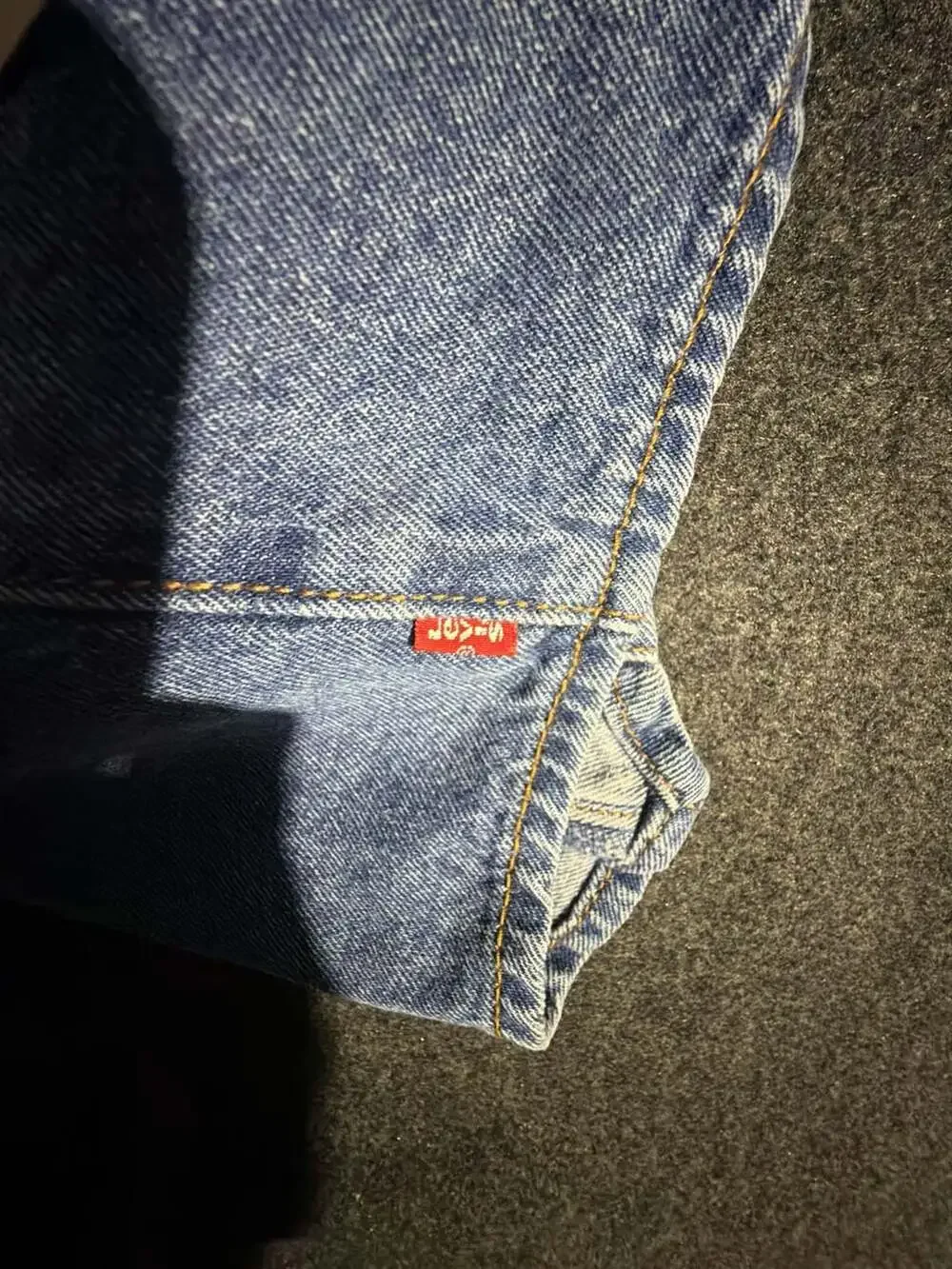 Levi Strauss & Co. Kids Blue Wash Denim Vest Size S 9-10YRS